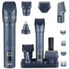 Beard Trimmers Kit for Men Precise Dial Adjustable 20 Lengths, 5-in-1 Electric Shavers and Hair Clippers Set - Body Nose Ear Mustache Hair Trimmers Razors Waterproof Wet/Dry - USB-C Charging Dock view 1
