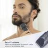Beard Trimmers Kit for Men Precise Dial Adjustable 20 Lengths, 5-in-1 Electric Shavers and Hair Clippers Set - Body Nose Ear Mustache Hair Trimmers Razors Waterproof Wet/Dry - USB-C Charging Dock view 4