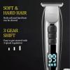Beard Trimmer for Men,Electric Cordless Rechargeable Hair Trimmer Set for Barbers and Home view 2