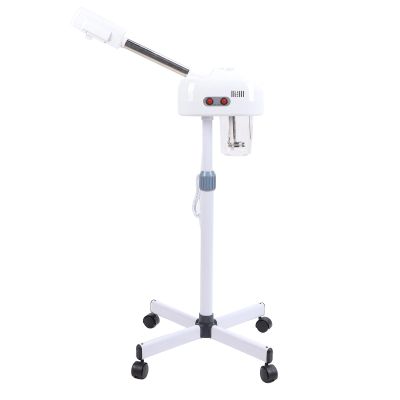 Steamer with Adjustable Height, Water Cup, Wheels, Purify Skin, Promote, 1000ml Capacity for Skin Care, Beauty Machine
