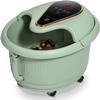 aiqiua Foot Spa Massager, Heated Foot Bath with 6 Massaging Rollers, Adjustable Temperature, Fumigation and Soaking Foot Bath Over The Calf | Red Light Heating | Time Setting | Household Thermostatic view 1