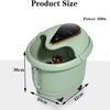 aiqiua Foot Spa Massager, Heated Foot Bath with 6 Massaging Rollers, Adjustable Temperature, Fumigation and Soaking Foot Bath Over The Calf | Red Light Heating | Time Setting | Household Thermostatic view 2