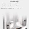 aiqiua Foot Bath Massager with Heat Bubbles and 4 Massage Rollers, Foot Spa Basin Pedicure Soaking Feet with Adjustable Temperature, Comfortable Relax Home Spa Experience view 4