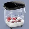 aiqiua Foot Spa Bath Massager with Heat Bubbles Function, 6 Massage Rollers Digital Temperature Control Pedicure Tub Bath for Feet Home Use view 3