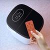 aiqiua Foot Spa Bath Massager with Heat Bubbles Function, 6 Massage Rollers Digital Temperature Control Pedicure Tub Bath for Feet Home Use view 4