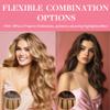 GOO GOO Tape in Hair Extensions Human Hair, 18ET90A Natural Blonde Balayage, 14inch 25g 10pcs, Skin Weft Seamless Invisible, Silky Straight with Thick Ends, Remy Human Hair view 2