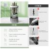 Electric Makeup Brush Cleaner Machine 2025 - Automatic Rotating Brush Washer with Deep Cleaning Technology, Portable Makeup Brush Cleaner for Travel, Home Use, Perfect Gifts for Women (Gray) view 3