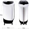 aiqiua Foot Spa Bath Massager w/Heat, Motorized Shiatsu Massage Balls & 6 Maize Rollers, Time & Temper Control, LED Display, Home Pedicure Foot Bath Tub view 2