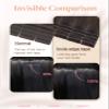 GOO GOO Invisi Edge Tape in Hair Extensions Human Hair, 1D/2C/4E Chocolate Dip Color Melt 20pcs 22inch 50g, Virgin Remy Hair, Seamless Injected Tape, Natural Look view 3