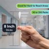 50 Biodegradable Long Cotton Swabs - 8 Inch Long Swabs for Ears - Made From Birchwood and 100% Cotton - Lint Free view 2