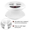 400W Nail Dryer, Adjustable Wind Modes Air Nail Fan Dryer with Intelligent Sensor, ABS Plastic Body, Suitable for Both Hands and Feet, Hot and Cold Wind for Professional Salon view 4