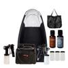 MaxiMist Elite Evo Pro Plus Professional Sunless Spray Tan Machine Kit with Black Tent and two sprayguns view 1