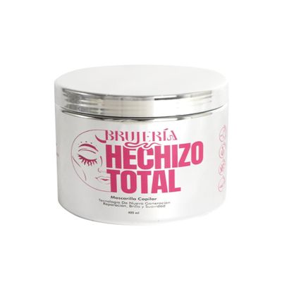 Brujeria Hechizo Total Hair Mask - Repair, Shine, & Softness Formula With Aminoacids, Onion, Caffeine, and Green Tea - Made With Colombian and Latin American Ingredients