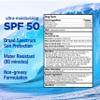 MyDerm Ultra-moisturizing SPF 50 Sport Sunscreen Lotion, Free from Octisalate, Oxybenzone, Octinoxate and Parabens, Hawaii 104 Reef Act Compliant, 128 oz (1 Gallon), Broad Spectrum UVA/UVB Protection view 3