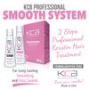 KCB Professional Smooth System, 2 Steps Brazilian Keratin Hair Treatment for Smoothing and Hair Frizz Control, Complex Blowout, Straightening, All Hair Types, Formaldehyde Free, 3.38 Fl oz / 100ml Kit view 2