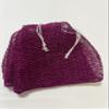 African exfoliating net sponge (Purple) view 1