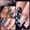1630Pcs Face Gems Stickers - 3/4/5/6 mm DIY Self-Adhesive Rhinestones & Pearls, Stick on Jewels for Face Eyes Hair Nails Body Makeup, Rave Festival Crafts Accessories view 4