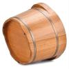 Wooden Foot Basin,Wood Foot Tub, Wooden Foot Basin Reducing Stress Household with Cover Oak Foot Tub Foot Bath Barrel Foot Tub Foot Tub Foot Bath (Multi colored) view 3