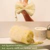 4.7 Natural Loofah(4pack) Loofah Brush(1pack) face Scrubber(4pack) Natural loofah pad(2 Pack White) view 2