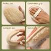 4.7 Natural Loofah(6pack) Loofah Brush(1pack) face Scrubber(4pack) Natural loofah pad(2 Pack) view 4