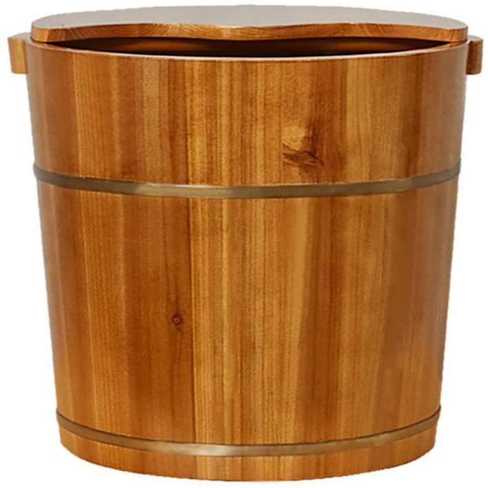 Foot Tub Wooden Foot Basin Foot Soaking Bucket Wooden Foot Soaking Basin Household Wooden Basin Foot Basin Wooden Bucket Foot Bath Foot Bucket foot Bath Wooden Bucket Foot Spa Household was