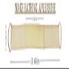 Natural Luffa & Terry Cloth Exfoliating Loofah Sponge Pads -, Body Scrubbers for & Bath Exfoliator for Women Men SPA Shower Luffa Scrubber to Clean Your Back Deeply Relax Your Body (1pcs) view 2