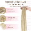 GOO GOO Micro Link Tip Hair Extensions, Cold Fusion, 20inch 50g 50S view 2