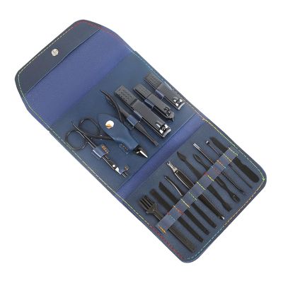 ZUIAI Manicure Tool Set Nail Clipper Set 16 Nail Clippers Nail Clippers