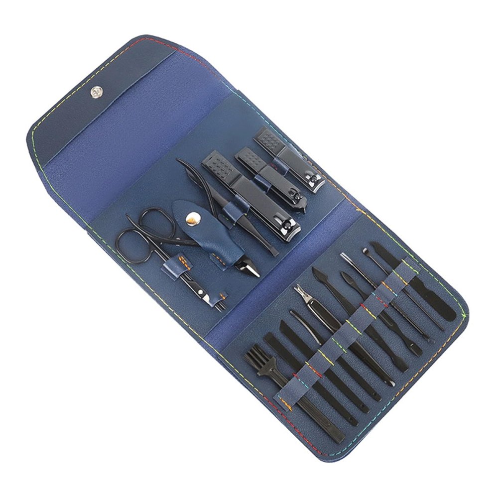ZUIAI Manicure Tool Set Nail Clipper Set 16 Nail Clippers Nail Clippers