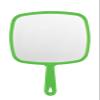 BEFUI Extra Large Handheld MirrorHand Salon Mirror with Handle for Barbers, Hairdressing (Green12.4" Lx 9" W) view 1