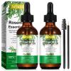 A r b c r n 2 Pack Rosemary Oil for Hair Growth Organic,100% Pure Rosemary Essential Oil for Eyebrow and, colourless view 1