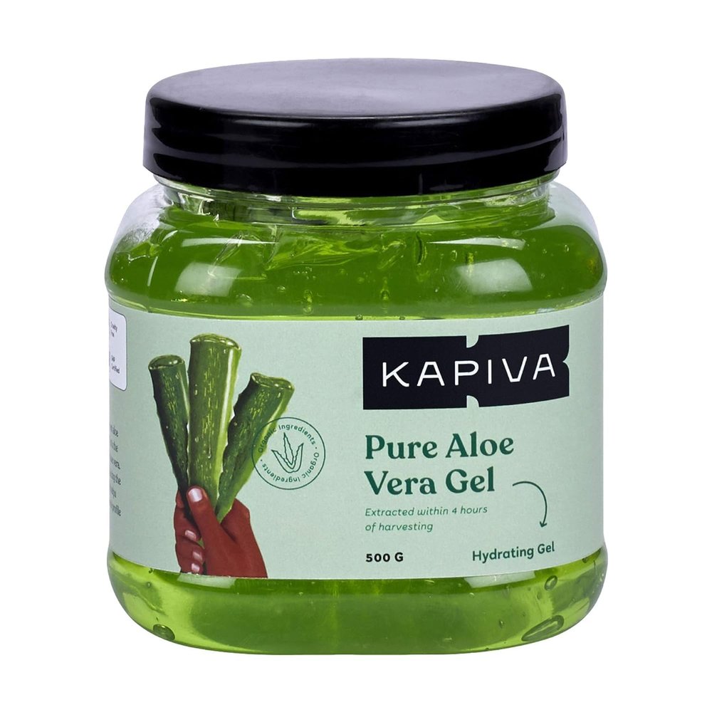 NinthAvenue Basics LS Pure Aloe Vera Skin Gel 500g For Face & Hair | Hydrating, Moisturizing, Soothing Skin | Multipurpose Gel