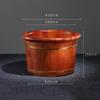 Wood Foot Bath Bucket Household Gift Wooden Foot Basin Foot Spa Tub Solid Wood Foot Tub with lid Household Items Decoration view 2