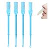 2-in-1 Nasal Hair Cutter, Double Sided Nose Hair Knife, Nose and Ear Trimmer for Men, Portable Manual 360 Rotating Nose Hair Trimmer, Nostril Hair Remover Tool with Ear Picker for Women Men view 1