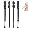 2-in-1 Nasal Hair Cutter, Double Sided Nose Hair Knife, Nose and Ear Trimmer for Men, Portable Manual 360 Rotating Nose Hair Trimmer, Nostril Hair Remover Tool with Ear Picker for Women Men view 1