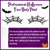 BOBISUKA Halloween Face Body Paint Kit, Professional Oil Based Face Painting for Witch Ursula Spider Skull Skeleton Clown Goth Costume Cosplay Stage SFX Makeup view 2