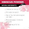 Generic Hibiscus Flower Powder, For Hair Pack, Hair Oil, Face Pack & Hibiscus Tea, Natural Care From Nature Pure -200 gm view 3