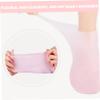 Moisturizing Gloves, 4 Pairs Silicone Moisturizing Gloves & Socks Set Spa Socks and Gloves Hands Feet Skin Care High Elasticity Reusable Gloves and Socks for Foot Hand Softening, Dry Cracked view 3