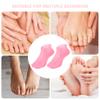 Moisturizing Gloves, 4 Pairs Silicone Moisturizing Gloves & Socks Set Spa Socks and Gloves Hands Feet Skin Care High Elasticity Reusable Gloves and Socks for Foot Hand Softening, Dry Cracked view 4