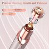 Facial Hair Removal for Women, Portable Lady Shaver, Rechargeable Painless Hair Remover for Face, Upper Lips, Chin, Peach Fuzz-Model A view 2