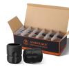 Ambition Soldier P2 42MM Disposable Tattoo Grips - 12Pcs Professional Tattoo Rubber Grip Cover with Click Adjust System Supply for Rotary Soldier, Zetton, Torped & Shura Tattoo Pen Machine Gun view 1
