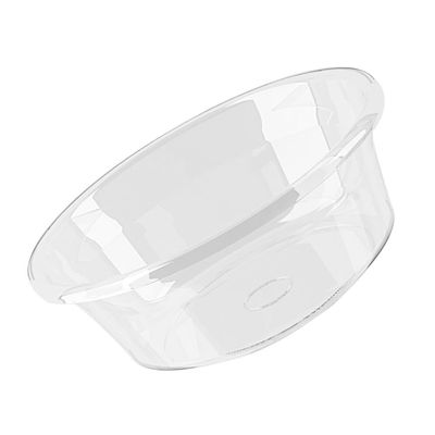 Alipis Transparent Footbath Plastic Basin Multi-use Wash Basin for Bath Face Foot Soaking