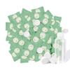 Fancyou Disposable Face Towel for Travel 300 Pcs, Thicken Compressed Towels, Compact Mini Coin Tissue Eco-Friendly Clean Cotton Washcloths, Portable Facial Towels for Beauty Gym Home Use (Green) view 1