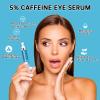 5% Caffeine Eye Cream Anti Aging, Cream For Puffiness & Bags Under Eyes, 1 PCS Caffeine Eye Serum With Under Roller For Wrinkles, Fine Lines & Dark Circles, Natural Eyes Daily Care view 2