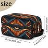 Pardick Toiletry Bags for Traveling Stripe Evil Eye Travel Toiletry Bag for Women Men Water-resistant Makeup Bag Cosmetic Bag Toiletries Accessories view 2