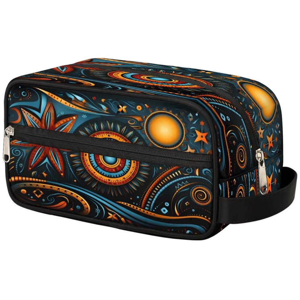 Toiletry Bags for Traveling Abstract Painting Travel Toiletry Bag for Women Men Water-resistant Makeup Bag Cosmetic Bag Toiletries Accessories