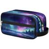 Pardick Toiletry Bags for Traveling Galaxy Night Travel Toiletry Bag for Women Men Water-resistant Makeup Bag Cosmetic Bag Toiletries Accessories view 1