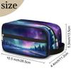 Pardick Toiletry Bags for Traveling Galaxy Night Travel Toiletry Bag for Women Men Water-resistant Makeup Bag Cosmetic Bag Toiletries Accessories view 2