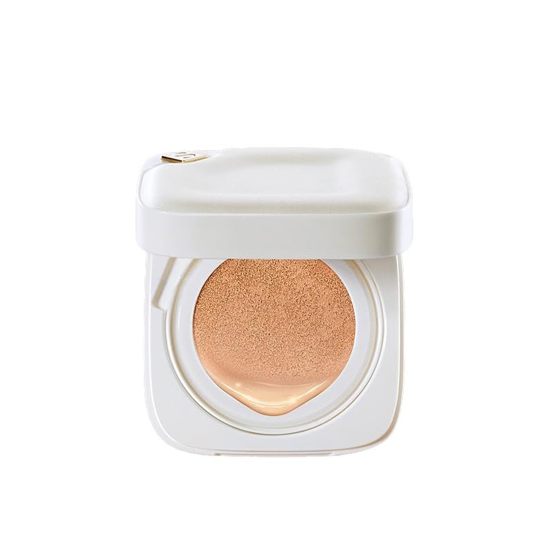 BeautyMall 1 PC SOCORSKIN Cloud Cushion Foundation Cream, Nourishing Air Cushion BB Foundation Cream, Moisturizing Long Lasting Air Cushion Foundation Cream (Dry Skin P01, With Refill)