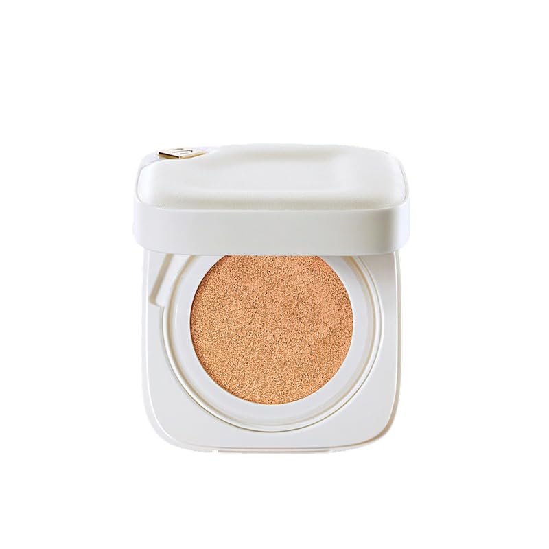 BeautyMall 1 PC SOCORSKIN Cloud Cushion Foundation Cream, Nourishing Air Cushion BB Foundation Cream, Moisturizing Long Lasting Air Cushion Foundation Cream (Oily Skin P01, With Refill)